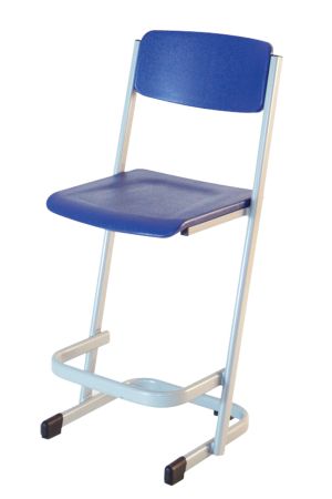 STOOL POLY s opěrákem