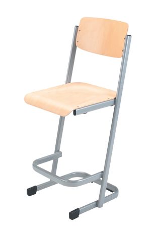 STOOL  s opěrákem